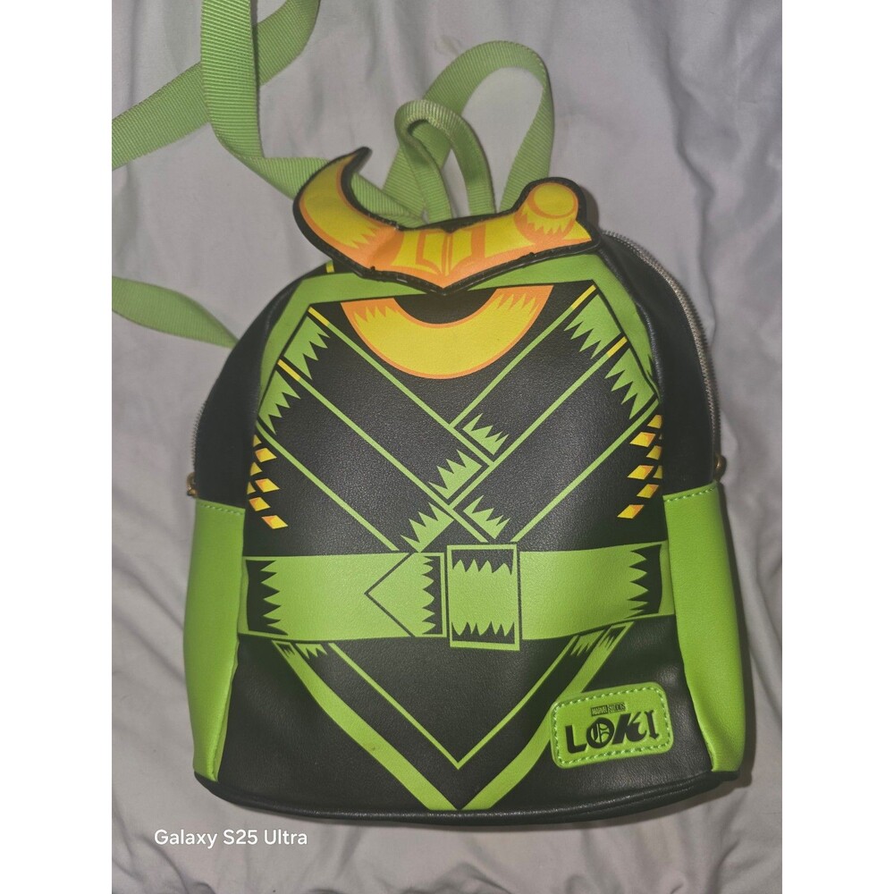 Marvel Officially Licensed Loki/Sylvie Themed Mini Backpack Purse Bag Tote!